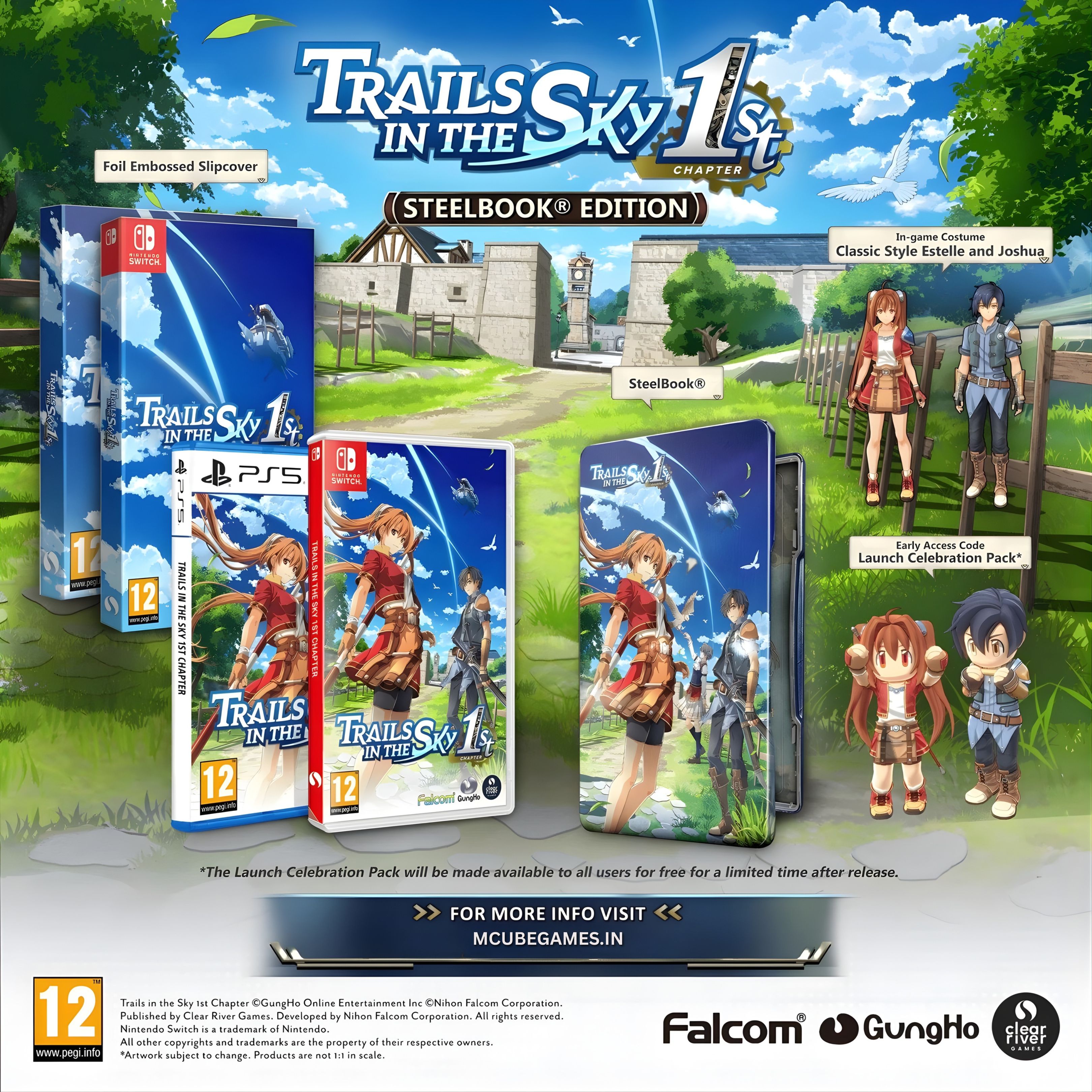 Trails in the Sky 1st Chapter SteelBook Edition - Nintendo Switch - Image 1